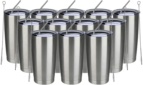 Miniatura 50 de MEWAY - Vaso de 20 onzas para café Azul marino