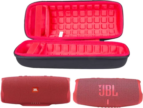 Miniatura 3 de co2CREA Funda de viaje rígida de repuesto para altavoz Bluetooth impermeable JBL Charge 4 / Charge 5 (funda negra)
