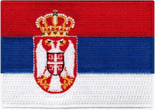 Miniatura 163 de Cypress Collectibles - Parche de bandera de Italia - Apliques bordados - Parches termoadhesivos de país europeo - Dimensiones: 3.5" x 2.5