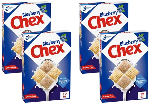 Miniatura 11 de Cereal de Mantequilla de Cacahuate Chex, Cereal para el Desayuno Sin Gluten, Hecho con Grano Integral, 12.2 onzas