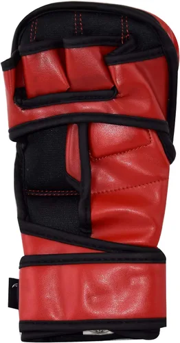 Miniatura 3 de PFG - Guantes de boxeo para artes marciales, artes marciales, muay tailandés, entrenamiento de boxeo Rojo