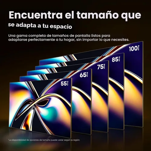 Miniatura 19 de Hisense 55" Clase U8 Mini-LED ULED 4K UHD Smart TV de Google (55U8QG, Modelo 2025) - QLED, 165Hz nativo, VRR 288, hasta LD5600, 5000 Nits, HDR10+