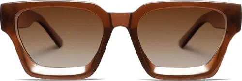 Miniatura 100 de VANLINKER Gafas de sol cuadradas gruesas para hombres y mujeres, retro, rectangulares, con protección UV400, VL9731