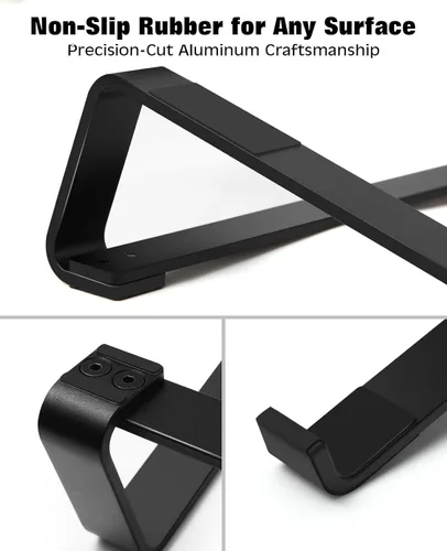 Miniatura 3 de Thibault - Soporte de aluminio para laptop para escritorio - Diseño ergonómico de enfriamiento - Compatible con MacBook Air
