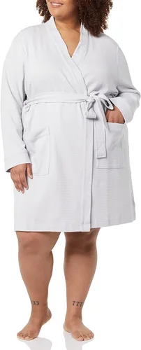 Miniatura 22 de Amazon Essentials Bata ligera de punto gofre de longitud media para mujer (disponible en tallas extragrandes)