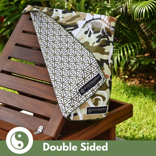 Miniatura 3 de ECCOSOPHY Toallas de playa y bolsa de microfibra para niños de 60 x 30 pulgadas para niñas y niños - Toallas de piscina de secado rápido - Manta