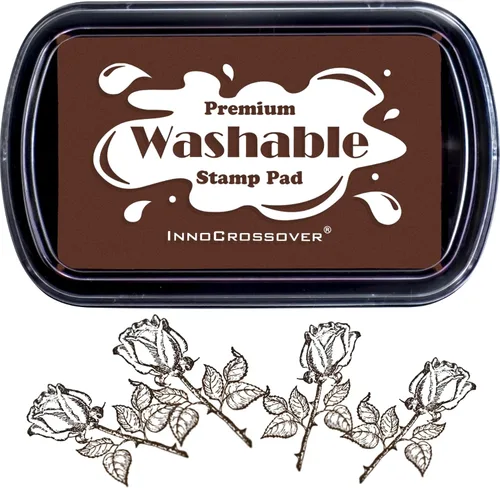 Miniatura 12 de Almohadilla de tinta lavable, las mejores almohadillas de sello para niños, manualidades para niños, kit de huellas de patas, kit de huellas