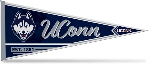 Miniatura 57 de Rico Industries NCAA Banderín Clásico de Fieltro para Decoración de Pared de 12" x 30" - Ideal para Decoración del Hogar/Dormitorio/Cueva de Hombre