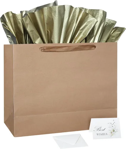 Miniatura 5 de ANFENG Regalo de recuerdo de cumpleaños negro, bolsa vintage de papel para mujeres, mamá, aniversario, novedad, fiesta, bolsas de papel, idea