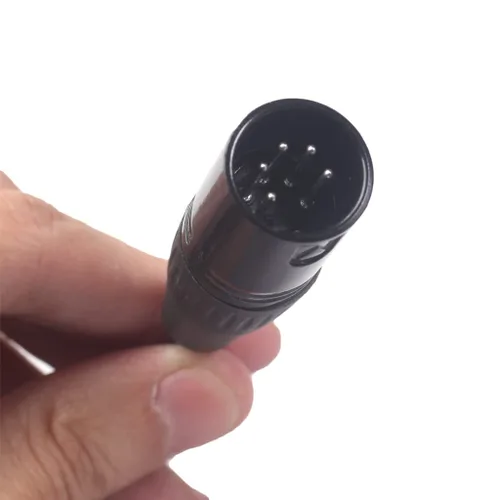 Miniatura 3 de Seadream Cable XLR DMX de 6 pies de 5 pines macho a 3 pines hembra; cable de audio XLR macho de 3 pines XLR hembra a 5 pines para micrófono DMX luz