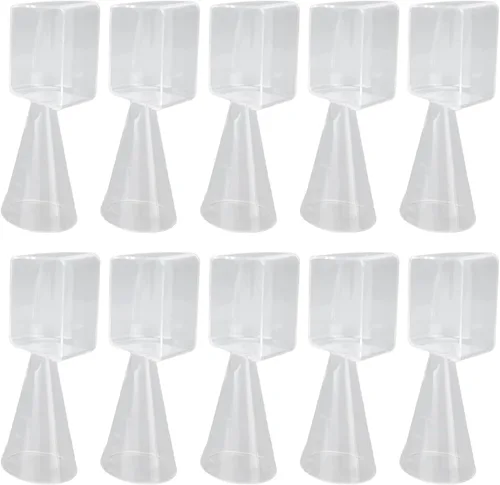 Miniatura 8 de 10 Uds. DIY máscara facial taza de medición multifuncional precisa máscara de cuchara herramienta de mezcla con escala para el hogar spa hacer