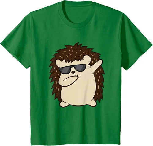Miniatura 48 de Dabbing Hedgehog Funny Hedgehog Camiseta S