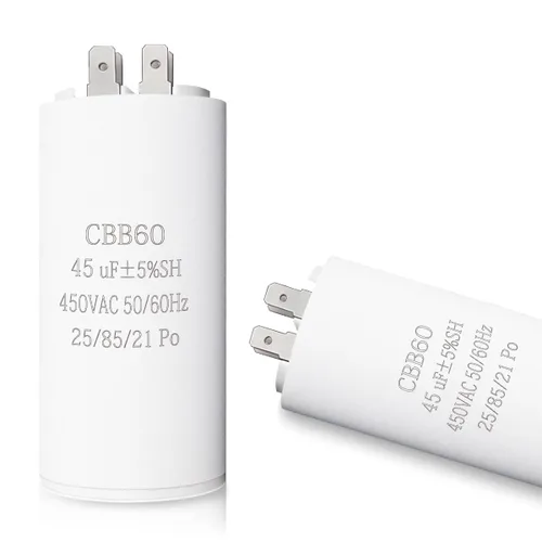 Miniatura 13 de Condensador de funcionamiento del motor 20UF CBB60, 450VAC 50/60HZ Condensador cilíndrico para funcionamiento del motor, lavadoras, acondicionadores