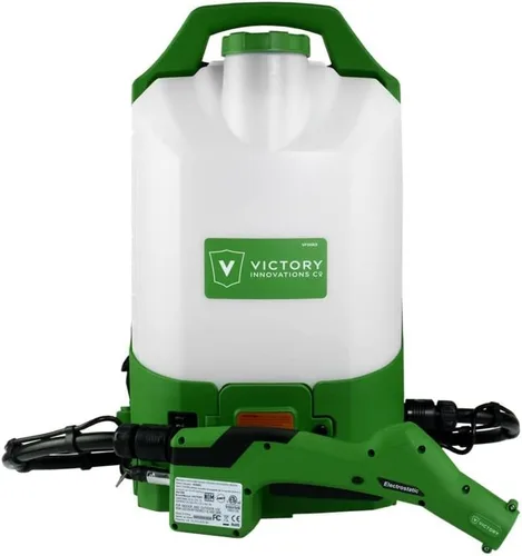 Miniatura 4 de Victory Innovations máquina pulverizadora de mochila electrostática inalámbrica para desinfectantes, saneadores, limpieza, verde, VP300ES