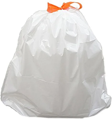 Miniatura 5 de iTouchless Bolsas de basura altas, 40 unidades, se adaptan a cubos de basura de 13 galones, 14 galones, 15 galones y 16 galones, forros de basura