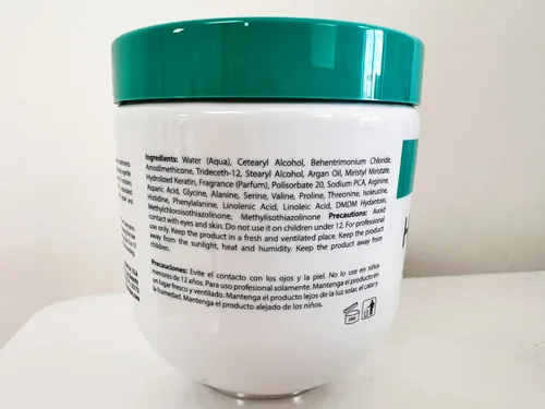 Miniatura 2 de UNNIQUE KBS Mascarilla hidratante para el cabello, mascarilla de tratamiento capilar con aceite de argán, repara el cabello seco, dañado