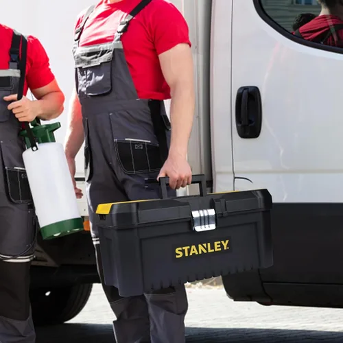 Miniatura 25 de STANLEY Caja de herramientas esenciales (16 pulgadas), solución de almacenamiento duradera con bandeja extraíble y organizadores