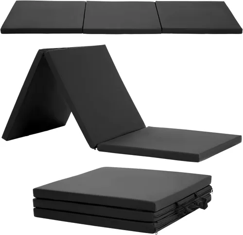 Miniatura 19 de Gymnastics Tumbling Mat Portable Gymnastics Mat Foldable Tumbling Mat 2ft W 6ft L/4ft W 6ft L/4ft W 8ft L/4ft W 10ft Exercise Mat Yoga Mat with