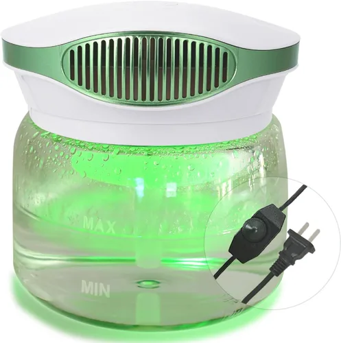 Purificadores de Aire de Agua para el Hogar, Lavador de Aire de Velocidad Variable con Difusor de Aroma, Purificador de Aire Arcoíris Silencioso con