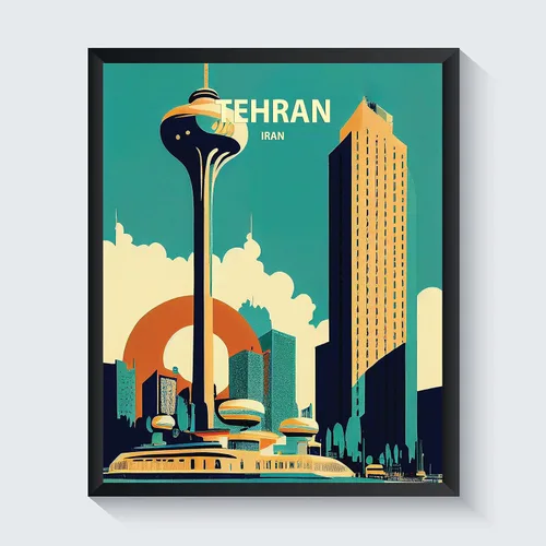 Miniatura 12 de Lahore - Póster impreso artístico, decoración de pintura de pared de Pakistán, arte de Oriente Medio, arte para decoración del hogar, obra de arte