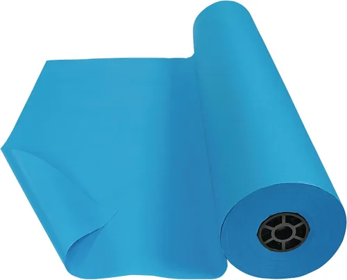 Miniatura 14 de Colorations Rollo de papel de doble superficie Suministros para el aula para artes y manualidades Negro (36" x 1000') (Artículo # DSBK)