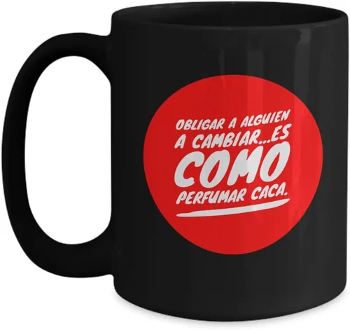 Miniatura 4 de Taza Cafe CACA, taza de café divertidas, tazas personalizadas, taza de café inspiradoras, taza con mensajes positivos.