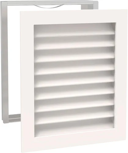 Miniatura 11 de Worth Home Products - Rejilla de retorno vertical de AC de 10 pulgadas de ancho x 20 pulgadas de alto x 3 pulgadas de profundidad para paredes