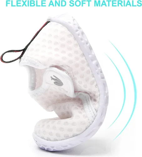 Miniatura 4 de JIASUQI Zapatos de agua para bebés, niños y niñas, para natación, piscina, playa, caminar, zapatos deportivos