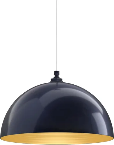 Miniatura 71 de Steel Lighting Co. Melrose - Lámpara colgante Montada en el techo Cúpula redonda de 18 pulgadas Estilo moderno contemporáneo de granja