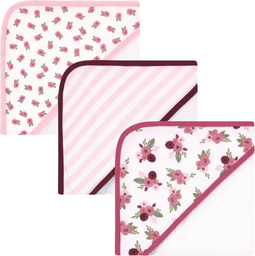 Miniatura 37 de Hudson Baby Toallas unisex con capucha de algodón para bebé, unicornio rosa, talla única