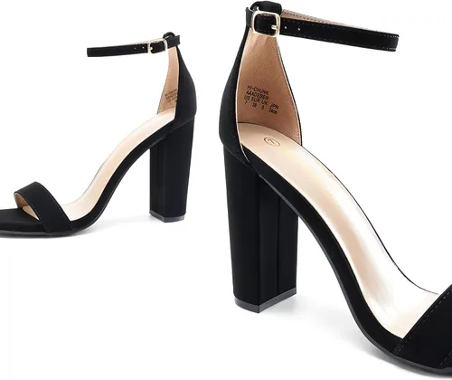 Miniatura 5 de DREAM PAIRS - Sandalias de tacón alto para mujer