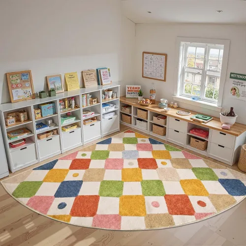 Miniatura 11 de jinchan Alfombra a rayas de 2 x 3 para entrada, alfombra de cocina, tapete pequeño, antideslizante, ligero, de bajo perfil, decoración para entrada