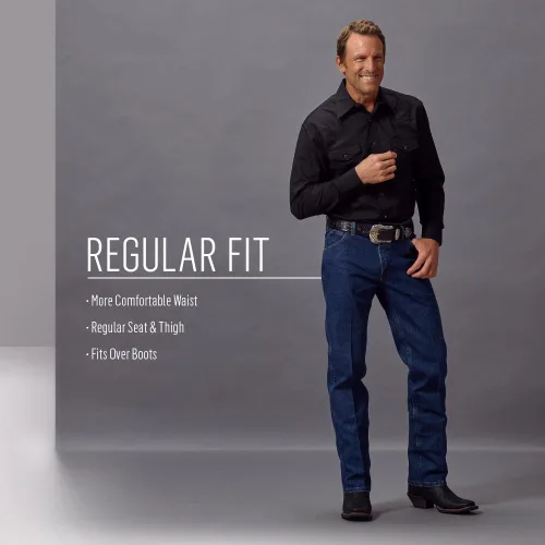 Miniatura 6 de Wrangler Hombre Big & Tall Advanced Comfort cowboy-cut Regular-Fit Jean