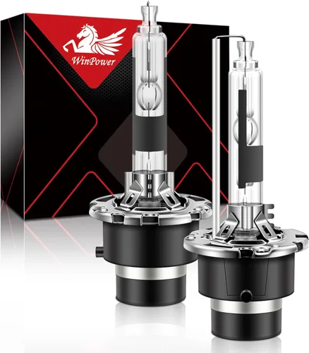 Miniatura 10 de WinPower D1S - Bombilla de xenón HID para faros delanteros, 6000 K, blanco frío, 35 W, base de stents metálicos, luces de reemplazo de haz alto