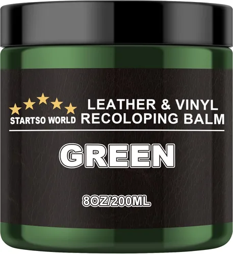 Miniatura 24 de STARTSO WORLD - Bálsamo recolorante de cuero, kit de reparación de cuero blanco para muebles, tinte restaurador de color de cuero para sofás
