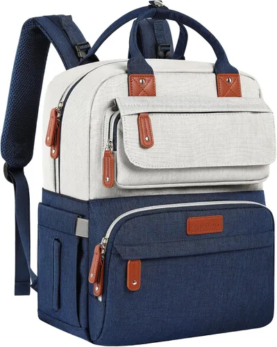 Legestori Mochila para Pañales, Bolsa de Pañales para Bebé Niño, Bolsa de Pañales Unisex Grande para Mamá, Mochila Impermeable para Pañales de Viaje