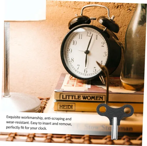 Miniatura 9 de DOITOOL Juego de llaves de reloj de metal, llave de relojería para el hogar, llave de bobinado para accesorios de reloj