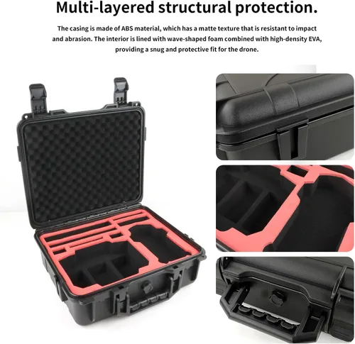 Miniatura 2 de Mavic Air 2 - Funda rígida de transporte para DJI Air 2/2S Drone y accesorios, impermeable, a prueba de golpes, protección completa