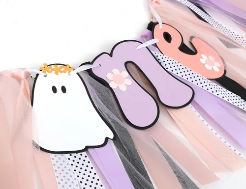 Miniatura 7 de Spooky One Groovy - Cartel para silla alta – Decoración de fiesta de primer cumpleaños de Halloween, cartel neutro para fiesta de Halloween, baby