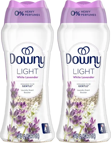 Miniatura 17 de Downy Light - Cuentas potenciadoras de aroma de lavandería para lavadora, aroma de lavanda blanca, 13.4 onzas, sin perfumes fuertes