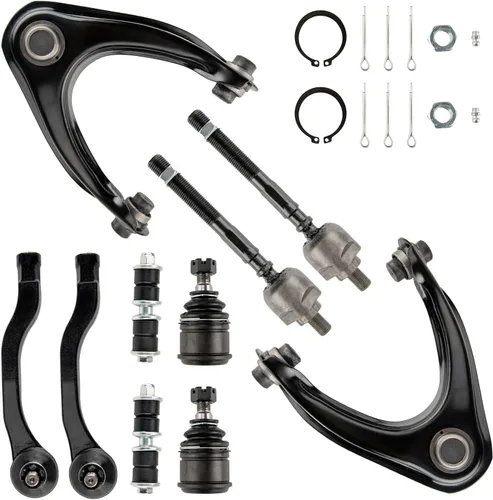 Miniatura 187 de PHILTOP Kit de suspensión delantera de 10 piezas, brazos de control inferiores con juntas de bola, eslabones de extremo de barra estabilizadora