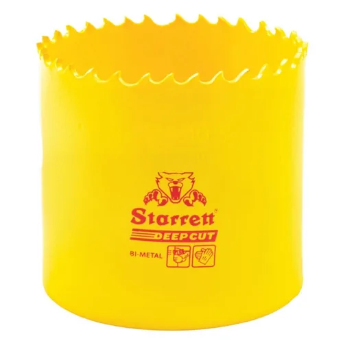 Miniatura 10 de Starrett DCH0136-G - Sierra perforadora bimetálica de corte profundo con dientes HSS resistentes a la abrasión - Ideal para cortar metal, acero