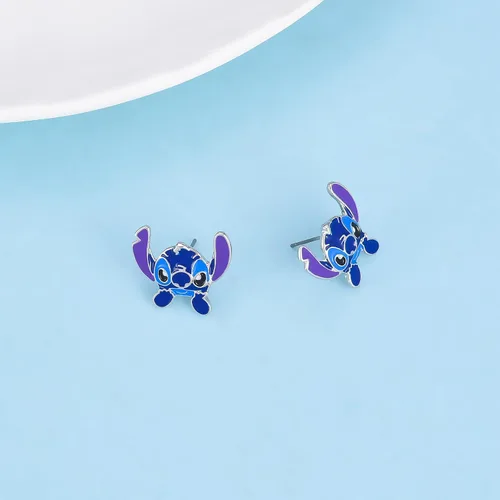 Miniatura 3 de Dckazz Pendientes de puntada para niñas, regalos hipoalergénicos, joyería para hija, nieta, regalo de cumpleaños, Zinc, No es una piedra preciosa