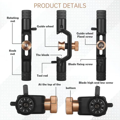 Miniatura 3 de Pelacables de 8-28.6MM, pelacables de fibra óptica blindados FTTH, pelacables de fibra óptica redonda coaxial, cortador radial, herramientas