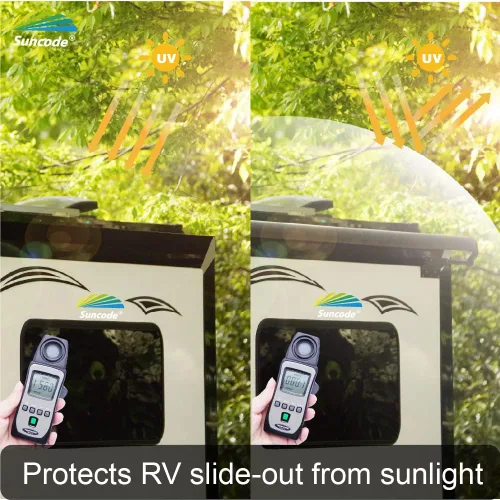 Miniatura 6 de Toldo deslizante superior Suncode Negro Toldo deslizante para autocaravana Protección deslizante Diseñado modularmente para autocaravanas, remolques