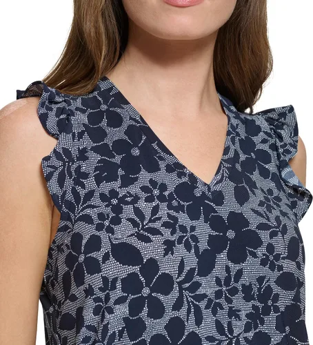 Miniatura 5 de Tommy Hilfiger Women's Drapey Suiting Blouse