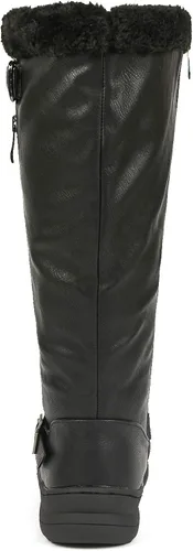 Miniatura 4 de DREAM PAIRS Botas altas hasta la rodilla con cierre de cremallera totalmente forradas de piel para mujer Nieve