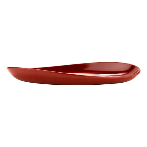Miniatura 3 de G.E.T. OP-1580-CHI - Plato ovalado para servir con 15 chiles, apto para lavavajillas, plástico de melamina, colección Osslo