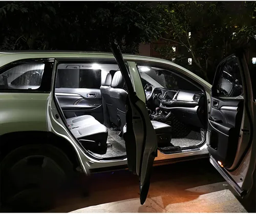 Miniatura 4 de 4 bombillas LED para coche, luces de lectura de cúpula interior, para Nissan Sentra Sylphy B17 2012 2013 2014 2015 2016, accesorios