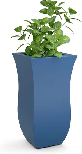 Miniatura 12 de Mayne Valencia - Maceta de 30 pulgadas de alto, resistente a la intemperie, para flores, diseño duradero para interiores y exteriores, para patio